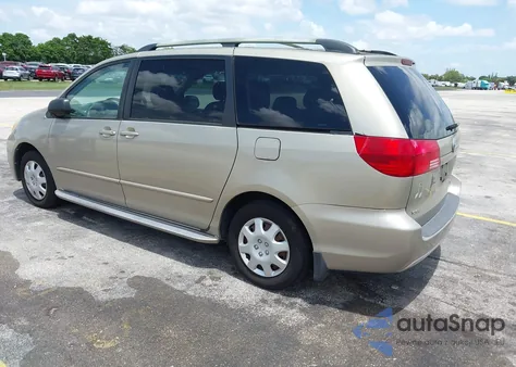 2004 Toyota Sienna Le from USA, damaged, VIN 5TDZA23C74S033165